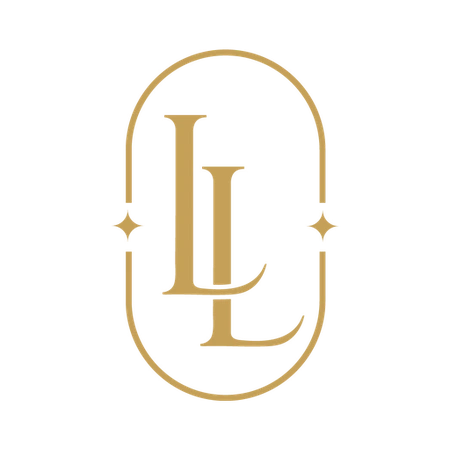Gold Monogram Medallion